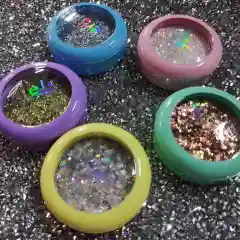 Лавандовый глиттер Mels cosmetisc