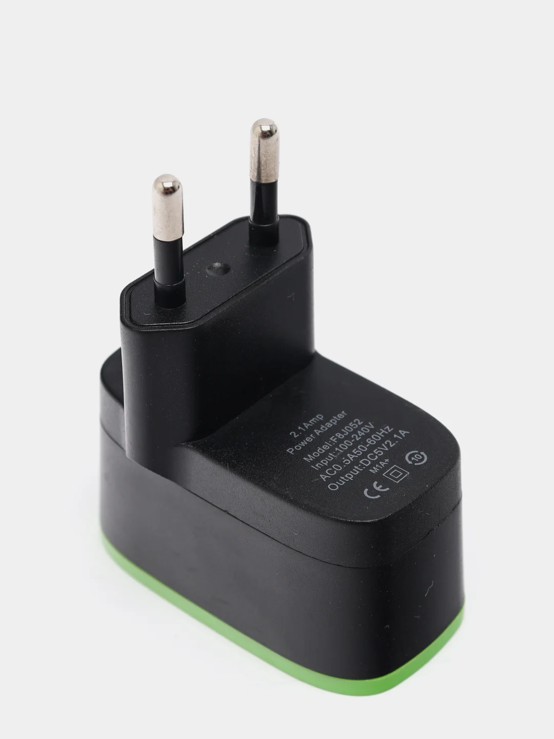 Белый сетевое зарядное устройство No Logo 2 USB СЗУ блок питания адаптер для розетки