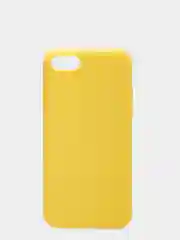 Желтый чехол для iPhone 7 / 8 / SE 2020, силиконовый, матовый, однотонный