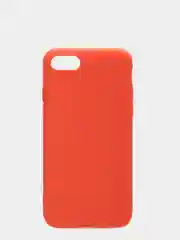Красный чехол для iPhone 7 / 8 / SE 2020, силиконовый, матовый, однотонный