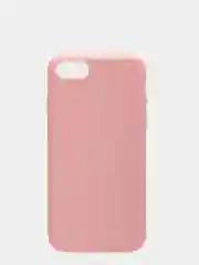 Розовый чехол для iPhone 7 / 8 / SE 2020, силиконовый, матовый, однотонный