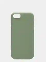 Оливковый чехол для iPhone 7 / 8 / SE 2020, силиконовый, матовый, однотонный