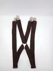 Коричневый подтяжки СП узкие
