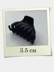 Серебряный краб матовый для волос, заколка, крабик, зажим