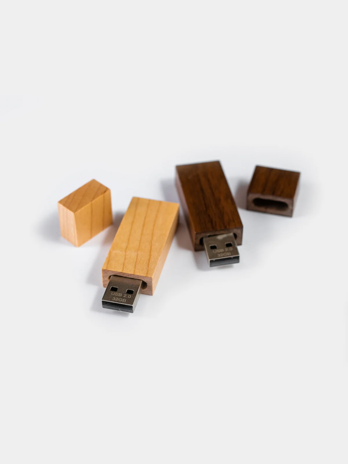 Бежевый деревянная флешка 32 гб USB 2.0