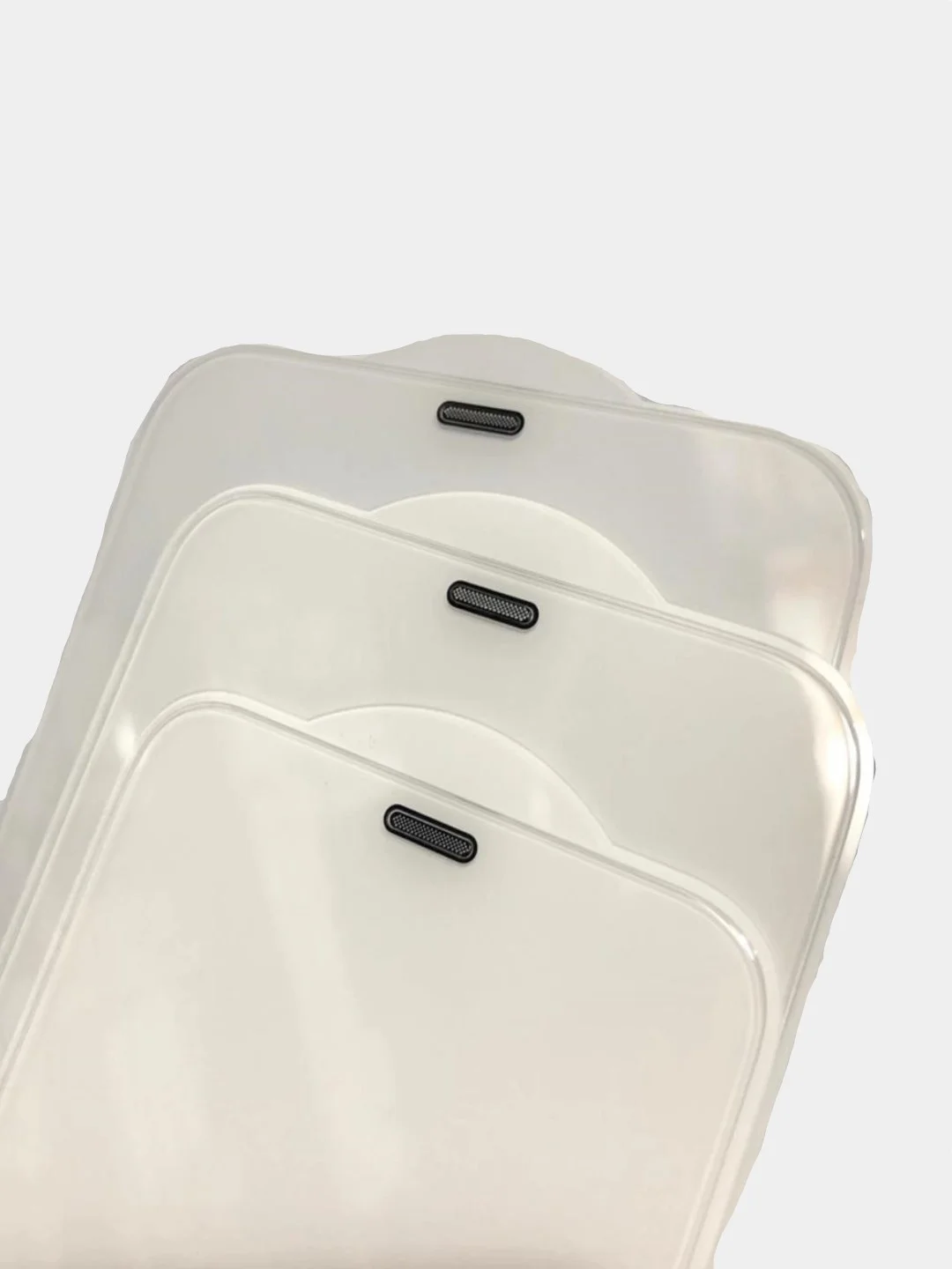 Защитное стекло для Apple iPhone 12 Mini, 12, 12 Pro Max с сеткой для защиты динамика