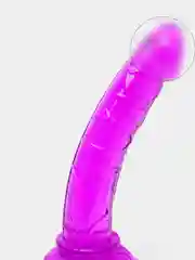 Фиолетовый фаллоимитатор, 14 см