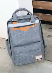 Серый рюкзак сумка