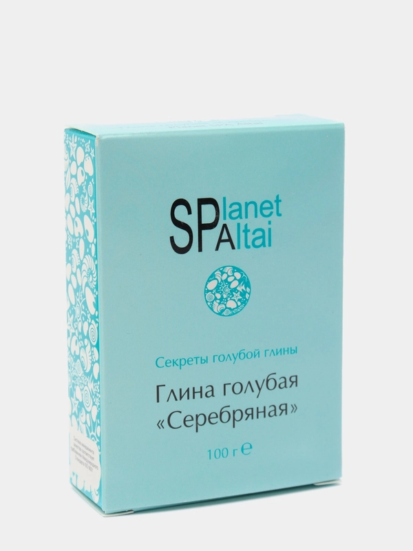 Planet SPA Altai Голубая глина Серебряная 100г