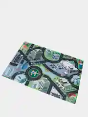 Белый детский игровой коврик 147х98 см