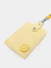 Лимонный бейдж вертикальный