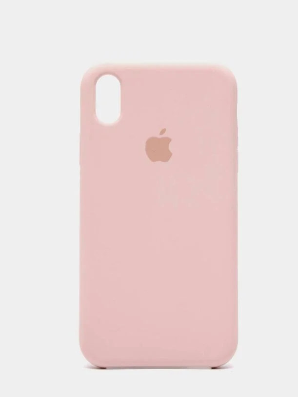 Розовый чехол для iPhone XR