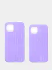 Лавандовый чехол для iPhone (Айфон) 11 силиконовый, синий