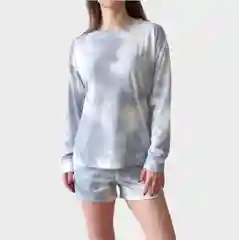 Женский комплект с шортами Tie dye