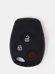 Красный чехол для автомобильного ключа Renault три кнопки