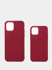Коралловый меланж чехол для iPhone (Айфон) 11 силиконовый, синий