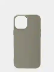 Серый чехол силиконовый для iPhone 12 Pro Max, матовый, однотонный