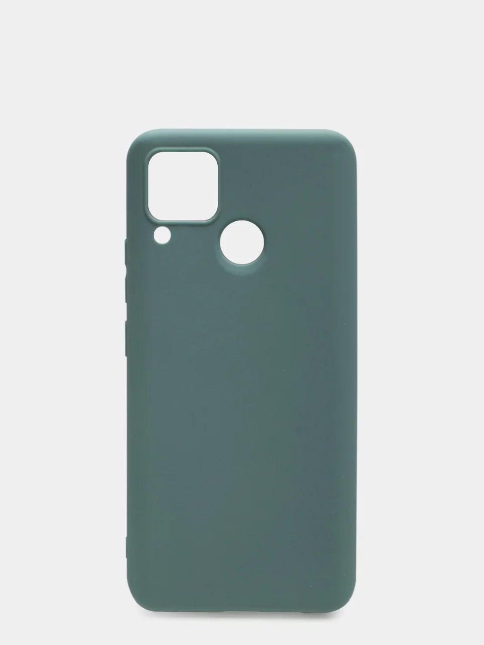 Морской чехол для Realme C12/C15 силиконовый матовый однотонный