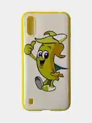 Чехол для Samsung Galaxy A01, M01 в ассорт карта, с картинкой / рисунком