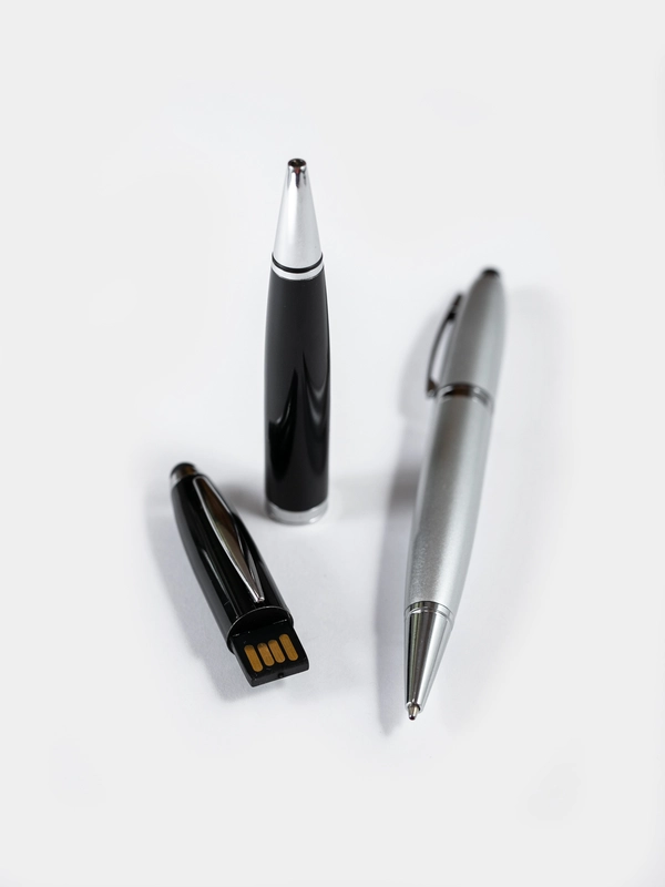 Флешка - Ручка шариковая USB 2.0 и Стилус для планшета и смартфона 32 GB