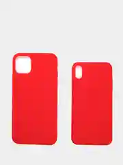Фуксия чехол для iPhone (Айфон) 11 силиконовый, синий