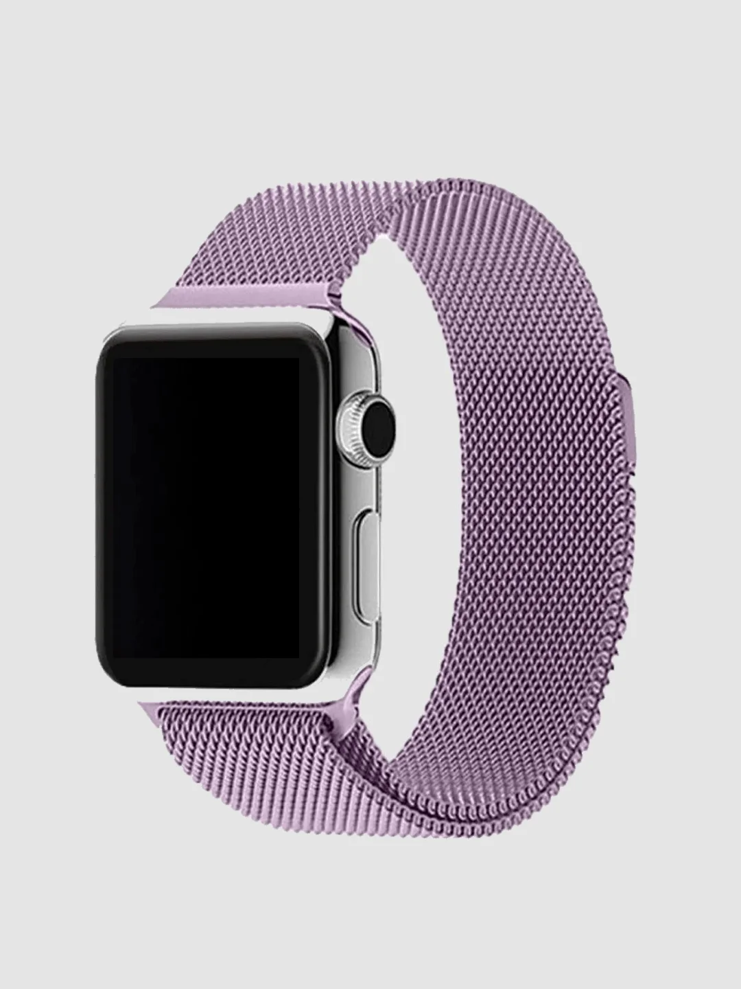 Лавандовый ремешок Миланская петля Apple Watch 1, 2, 3, 4, 5, 6, SE, 7,  38, 40, 41, 42, 44, 45 мм