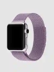 Лавандовый ремешок Миланская петля Apple Watch 1, 2, 3, 4, 5, 6, SE, 7,  38, 40, 41, 42, 44, 45 мм