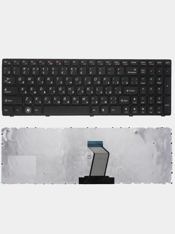 Клавиатура Lenovo Z560 Z565 G570 черная с рамкой