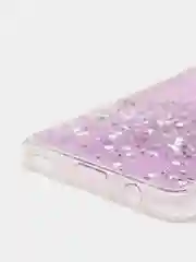 Чехол Samsung Galaxy S20 с блестками силиконовый