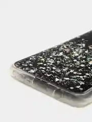 Чехол Samsung Galaxy S20 с блестками силиконовый