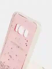 Чехол Samsung Galaxy S20 с блестками силиконовый