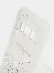 Чехол Samsung Galaxy S20 с блестками силиконовый