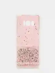 Конфетный чехол Samsung Galaxy S20 с блестками силиконовый
