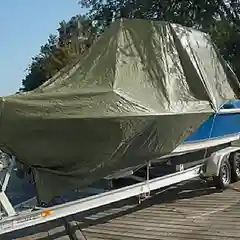 Тент защитный, 4 х 3 м, плотность 120 г/м, люверсы шаг 1 м, тарпаулин, УФ