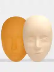 Модель лица для практических занятий, кожа