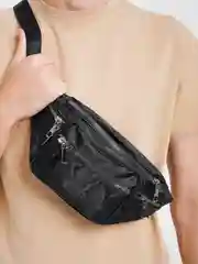 Черный сумка поясная