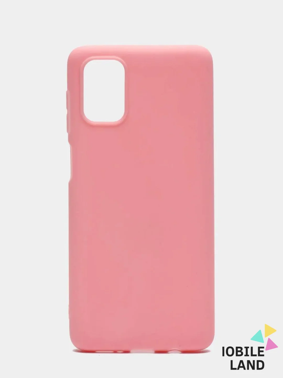 Розовый чехол Xiaomi Poco M3 / Redmi 9T силиконовый матовый
