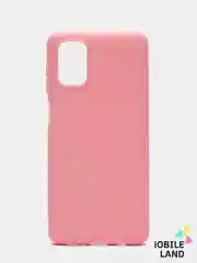 Розовый чехол Xiaomi Poco M3 / Redmi 9T силиконовый матовый