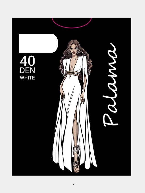 Колготки Palama WHITE 40