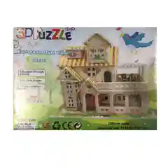 Оранжевый пазлы - конструктор 3D из пенокартона, трехмерная головоломка