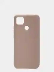 Бежевый чехол для Xiaomi Redmi 9С силиконовый матовый однотонный