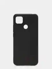 Черный чехол для Xiaomi Redmi 9С силиконовый матовый однотонный
