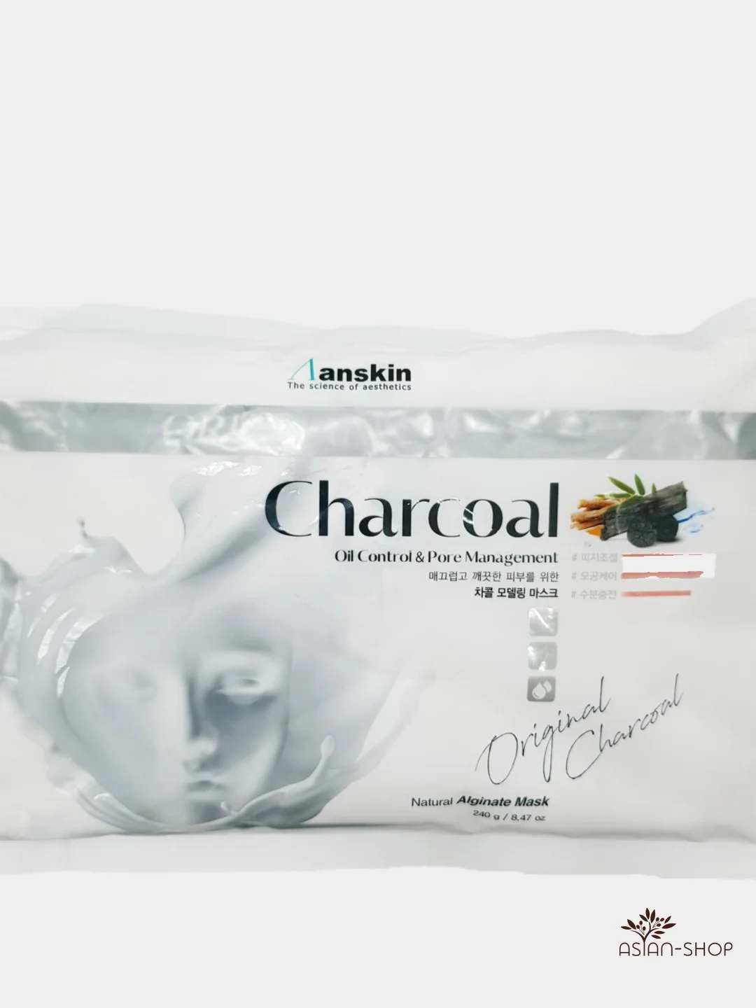 Маска альгинатная для кожи с расширенными порами ANSKIN Original, (пакет), 240 гр