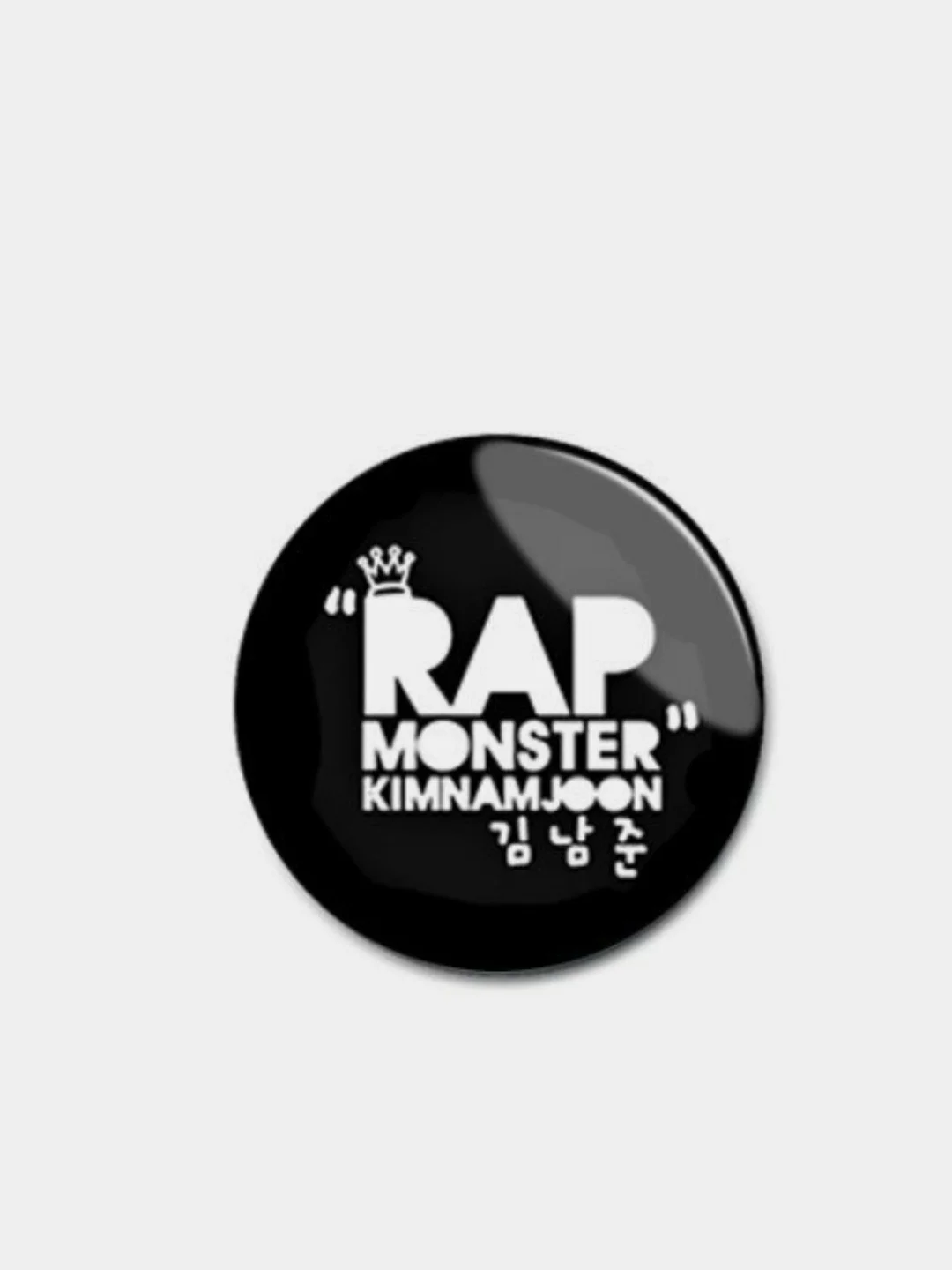 Серебряный значки BTS 37мм K-POP