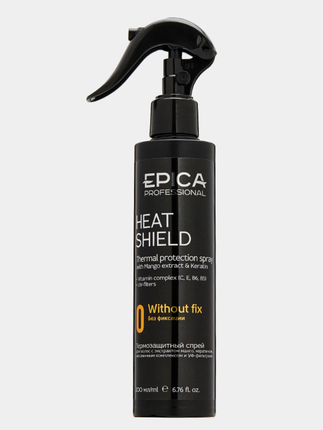 Спрей для волос, с термозащитным комплексом и экстрактами Epica Heat Shield
