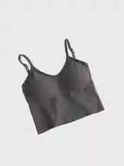 Серый женский топ