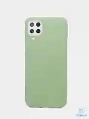 Лесной зеленый чехол для Samsung Galaxy A42 силиконовый матовый