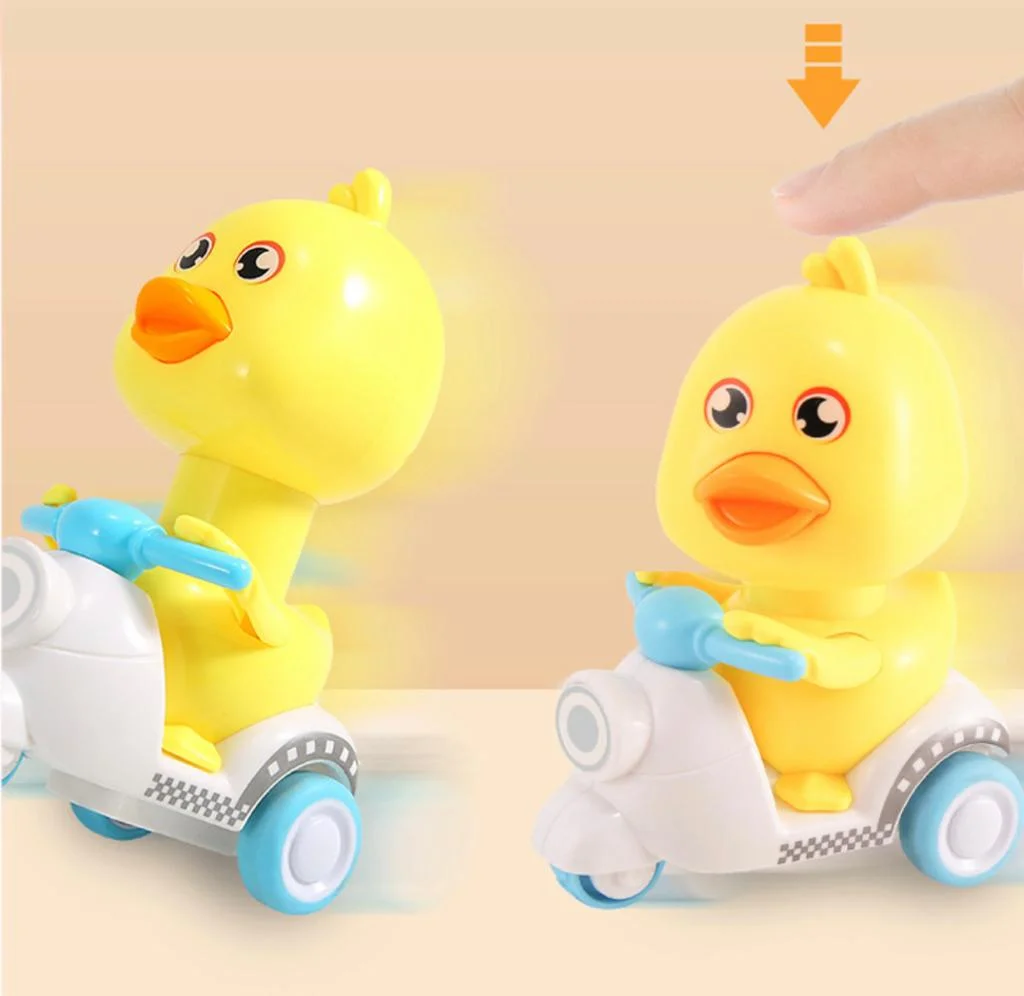 Инерционная игрушка,заводная игрушка,утенок, антистесс