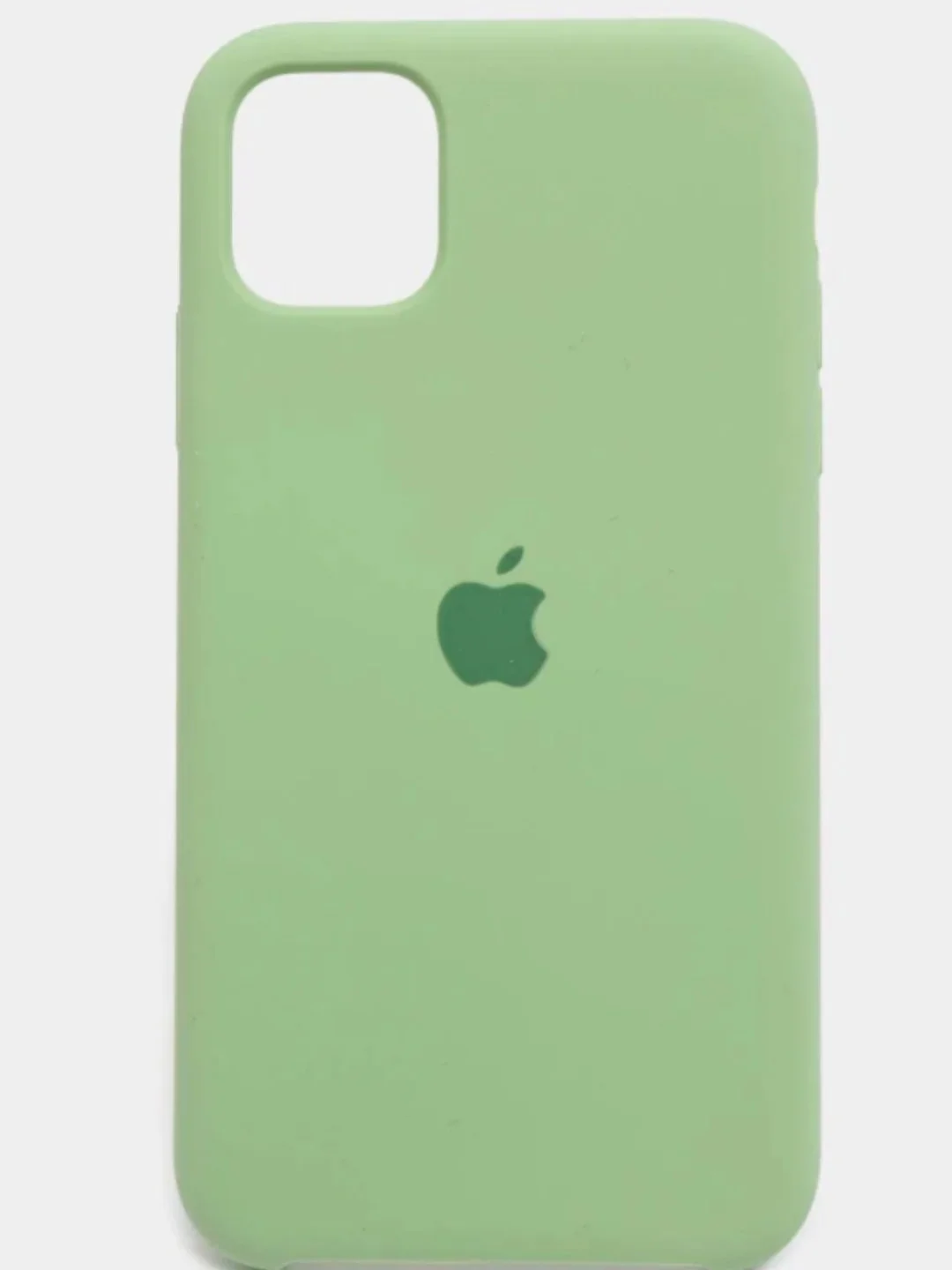 Лесной зеленый чехол Silicone Case для iPhone 11
