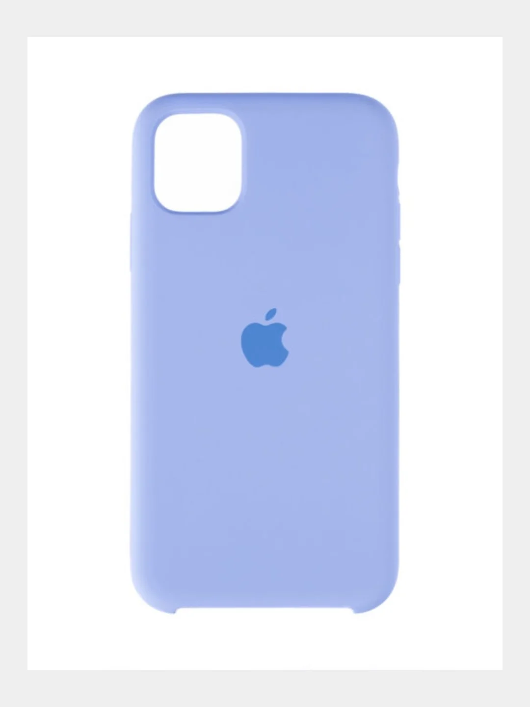 Небесно-голубой чехол Silicone Case для iPhone 11